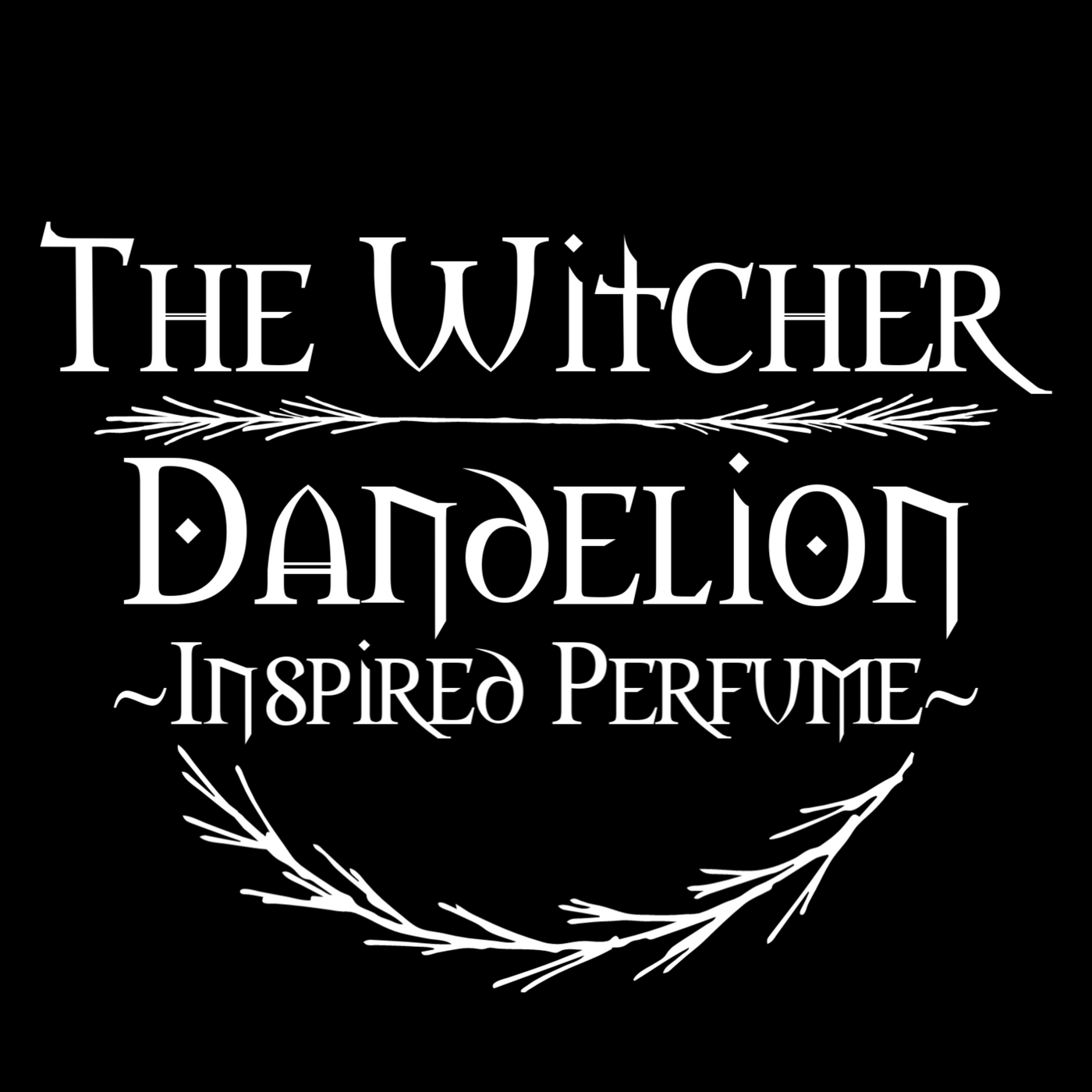 Dandelion inspired perfume (Dandelions,  Teakwood, Nag Champa, Rose stems, Ivy, Mahogany, Hyacinth, Sandalwood)