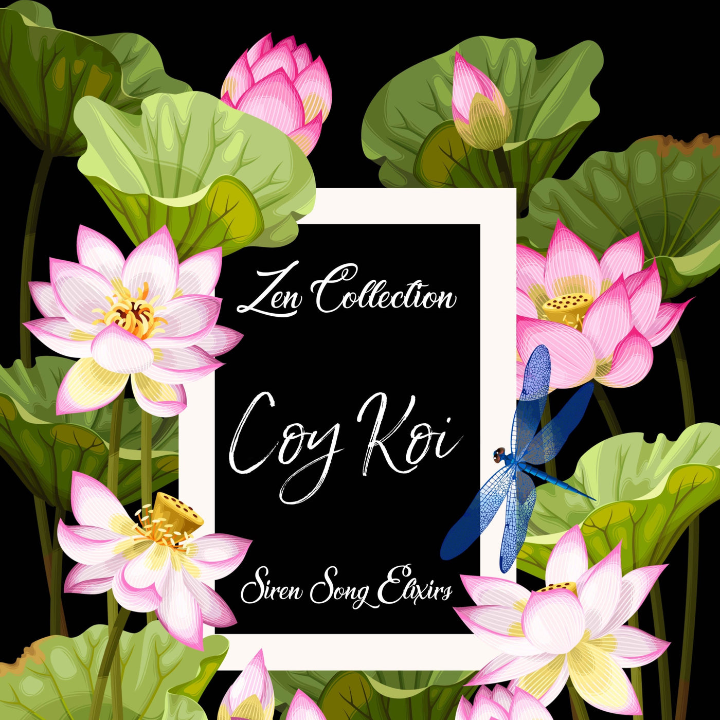 Coy Koi perfume (Spring Water, Water Lilies, Lotus Flowers, Lily Pads, Bamboo, Dahlia Blooms, Fresh Rain, River Stones, Grapefruit)