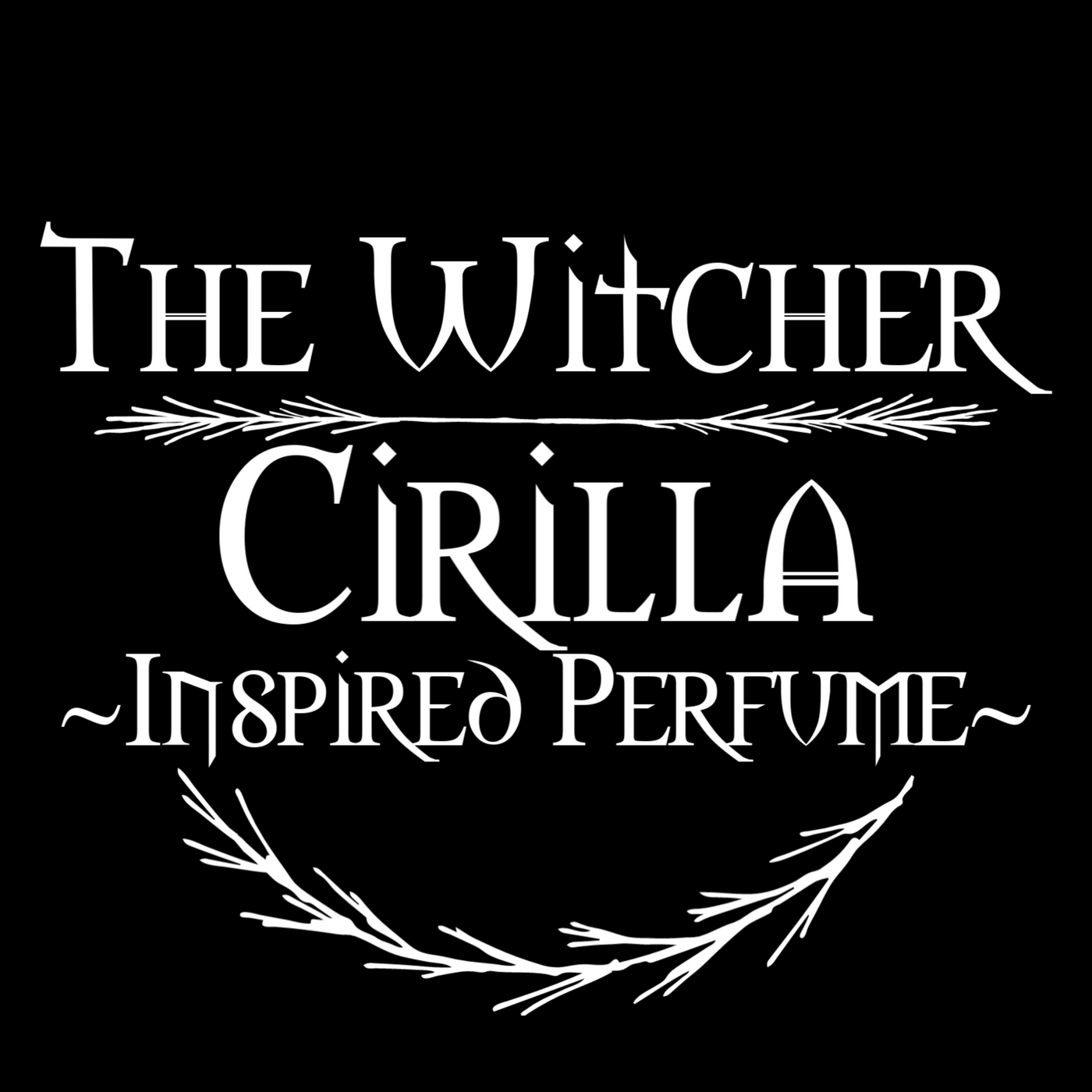 Cirilla inspired perfume (Water lily, Smoky vanilla, Amber, Sandalwood, Dogwood, Ginger blossoms)