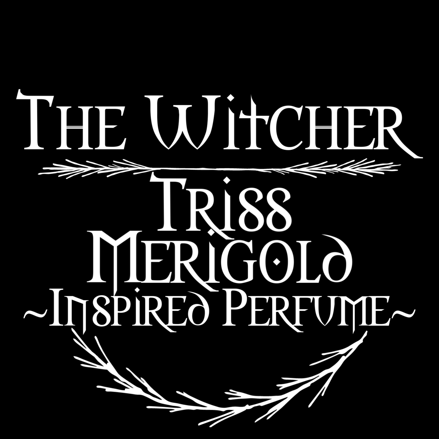 Triss Merigold inspired perfume (Honeycrisp apples, Caramel, Spices/Peony, Amber, Vanilla)